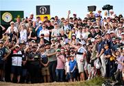 20 July 2025; Xander Schauffele of USA plays a shot from the rough on the 17th hole during the final round of The 153rd Open Championship at Royal Portrush Golf Club in Portrush, Antrim. Photo by Ramsey Cardy/Sportsfile