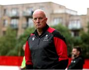 20 July 2025; UCC manager Noel Healy during the Sports Direct Men’s FAI Cup second round match between St. Patrick’s Athletic and UCC at Richmond Park in Dublin. Photo by Michael P Ryan/Sportsfile