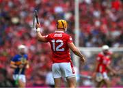 20 July 2025; Declan Dalton of Cork calls for a new hurl as his was broken during the GAA Hurling All-Ireland Senior Championship final match between Cork and Tipperary at Croke Park in Dublin. Photo by Ray McManus/Sportsfile