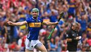 20 July 2025; Noel McGrath of Tipperary celebrates after scoring a point during the GAA Hurling All-Ireland Senior Championship final match between Cork and Tipperary at Croke Park in Dublin. Photo by Piaras Ó Mídheach/Sportsfile