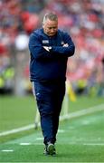 20 July 2025; Cork manager Pat Ryan during the closing stages of the GAA Hurling All-Ireland Senior Championship final match between Cork and Tipperary at Croke Park in Dublin. Photo by Stephen McCarthy/Sportsfile
