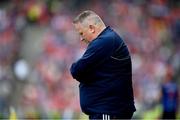 20 July 2025; Cork manager Pat Ryan during the closing stages of the GAA Hurling All-Ireland Senior Championship final match between Cork and Tipperary at Croke Park in Dublin. Photo by Stephen McCarthy/Sportsfile