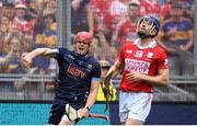 20 July 2025; Tipperary goalkeeper Rhys Shelly celebrates late in the GAA Hurling All-Ireland Senior Championship final match between Cork and Tipperary at Croke Park in Dublin. Photo by Stephen McCarthy/Sportsfile