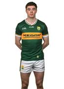 26 March 2025; Armin Heinrich poses for a portrait during a Kerry football squad portraits session at Kerry GAA Centre of Excellence in Currans, Kerry. Photo by Brendan Moran/Sportsfile