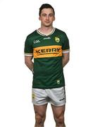 26 March 2025; Paul Murphy poses for a portrait during a Kerry football squad portraits session at Kerry GAA Centre of Excellence in Currans, Kerry. Photo by Brendan Moran/Sportsfile