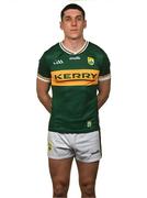 26 March 2025; Joe O'Connor poses for a portrait during a Kerry football squad portraits session at Kerry GAA Centre of Excellence in Currans, Kerry. Photo by Brendan Moran/Sportsfile