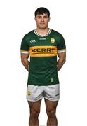 26 March 2025; Mike Breen poses for a portrait during a Kerry football squad portraits session at Kerry GAA Centre of Excellence in Currans, Kerry. Photo by Brendan Moran/Sportsfile