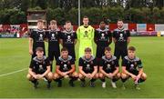 20 July 2025; The UCC team before the Sports Direct Men’s FAI Cup second round match between St. Patrick’s Athletic and UCC at Richmond Park in Dublin. Photo by Michael P Ryan/Sportsfile