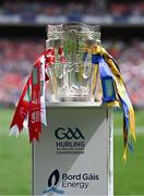 20 July 2025; The Liam MacCarthy cup before the GAA Hurling All-Ireland Senior Championship final match between Cork and Tipperary at Croke Park in Dublin. Photo by Seb Daly/Sportsfile