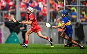 20 July 2025; Ben O'Riordan, Aghabullogue NS, Aghabullogue, Cork, representing Cork, during the GAA INTO Cumann na mBunscol Respect Exhibition Go Games at the GAA Hurling All-Ireland Senior Championship final match between Cork and Tipperary at Croke Park in Dublin. Photo by Seb Daly/Sportsfile