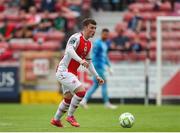 20 July 2025; Matthew O'Hara of St Patrick's Athletic during the Sports Direct Men’s FAI Cup second round match between St. Patrick’s Athletic and UCC at Richmond Park in Dublin. Photo by Michael P Ryan/Sportsfile