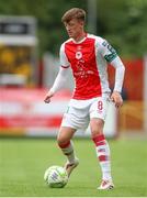 20 July 2025; Chris Forrester of St Patrick's Athletic during the Sports Direct Men’s FAI Cup second round match between St. Patrick’s Athletic and UCC at Richmond Park in Dublin. Photo by Michael P Ryan/Sportsfile