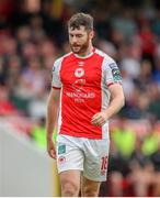 20 July 2025; Aidan Keena of St Patrick's Athletic during the Sports Direct Men’s FAI Cup second round match between St. Patrick’s Athletic and UCC at Richmond Park in Dublin. Photo by Michael P Ryan/Sportsfile