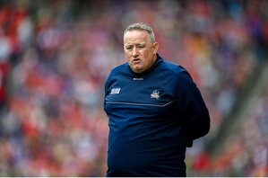 20 July 2025; Cork manager Pat Ryan during the GAA Hurling All-Ireland Senior Championship final match between Cork and Tipperary at Croke Park in Dublin. Photo by Stephen McCarthy/Sportsfile