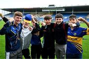 21 July 2025; Young Tipperary supporters during the homecoming celebrations of the All-Ireland Senior Hurling Champions at FBD Semple Stadium in Thurles, Tipperary. Photo by Piaras Ó Mídheach/Sportsfile