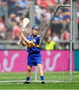 20 July 2025; Archie McGarry, St Patrick's PS, Loughuile, Antrim, representing Tipperary, during the GAA INTO Cumann na mBunscol Respect Exhibition Go Games at the GAA Hurling All-Ireland Senior Championship final match between Cork and Tipperary at Croke Park in Dublin. Photo by Stephen McCarthy/Sportsfile
