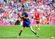 20 July 2025; James Donnelly, St Mary's NS, Stranorlar, Donegal, representing Tipperary, during the GAA INTO Cumann na mBunscol Respect Exhibition Go Games at the GAA Hurling All-Ireland Senior Championship final match between Cork and Tipperary at Croke Park in Dublin. Photo by Stephen McCarthy/Sportsfile