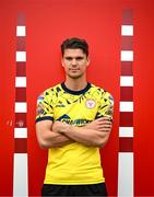 22 July 2025; New signing Wessel Speel poses for a portrait before a Shelbourne press conference at Tolka Park in Dublin. Photo by Stephen McCarthy/Sportsfile