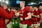 22 July 2025; Jamie Osborne of British & Irish Lions after the tour match between First Nations & Pasifika XV and the British & Irish Lions at Marvel Stadium in Melbourne, Australia. Photo by Brendan Moran/Sportsfile