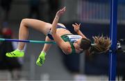 23 July 2025; Kate O'Connor, from Dundalk in Louth, representing Ulster University and Ireland, competes in the women's heptathlon high jump during day seven of the FISU World University Games 2025 at Lohrheidestadion in Bochum, Germany. Photo by Shauna Clinton/Sportsfile