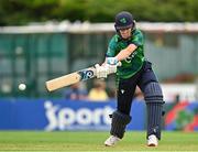 22 July 2025; Ireland batter Orla Prendergast during match two of the Women's T20 International Series between Ireland and Zimbabwe at Pembroke Cricket Club in Dublin. Photo by Sam Barnes/Sportsfile