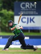 23 July 2025; Ireland batter Louise Little during match three of the Women's T20 International Series between Ireland and Zimbabwe at Sydney Parade in Dublin. Photo by Seb Daly/Sportsfile