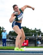 23 July 2025; Kate O'Connor, from Dundalk in Louth, representing Ulster University and Ireland, competes in the women's heptathlon shot put during day seven of the FISU World University Games 2025 at Lohrheidestadion in Bochum, Germany. Photo by Shauna Clinton/Sportsfile