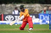 23 July 2025; Zimbabwe batter Modester Mupachikwa during match three of the Women's T20 International Series between Ireland and Zimbabwe at Sydney Parade in Dublin. Photo by Seb Daly/Sportsfile