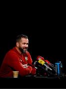 24 July 2025; Head coach Andy Farrell during a British & Irish Lions media conference at Xavier College in Melbourne, Australia. Photo by Brendan Moran/Sportsfile