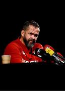 24 July 2025; Head coach Andy Farrell during a British & Irish Lions media conference at Xavier College in Melbourne, Australia. Photo by Brendan Moran/Sportsfile