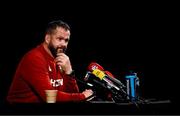 24 July 2025; Head coach Andy Farrell during a British & Irish Lions media conference at Xavier College in Melbourne, Australia. Photo by Brendan Moran/Sportsfile