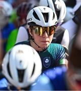 24 July 2025; Aoife Craig of Team Ireland before competing in the girls road race during day four of the 2025 European Youth Summer Olympic Festival in Kumanovo, North Macedonia. Photo by Tyler Miller/Sportsfile