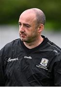 19 July 2025; Galway manager Daniel Moynihan before the TG4 All-Ireland Ladies Football Senior Championship semi-final match between Dublin and Galway at Glenisk O’Connor Park in Tullamore, Offaly. Photo by Piaras Ó Mídheach/Sportsfile