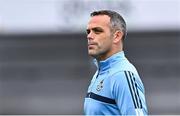 19 July 2025; Dublin manager Paul Casey before the TG4 All-Ireland Ladies Football Senior Championship semi-final match between Dublin and Galway at Glenisk O’Connor Park in Tullamore, Offaly. Photo by Piaras Ó Mídheach/Sportsfile