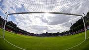 24 July 2025; A general view of inside the stadium before the UEFA Conference League Second Qualifying Round first leg match between St Patrick's Athletic and Nomme Kalju FC at Richmond Park in Dublin. Photo by Stephen McCarthy/Sportsfile