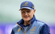 25 July 2025; Head coach Joe Schmidt during the Australia rugby squad captain's run at the MCG in Melbourne, Australia. Photo by Brendan Moran/Sportsfile
