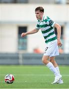 24 July 2025; Matt Healy of Shamrock Rovers during the UEFA Conference League Second Qualifying Round first leg match between St Joseph's and Shamrock Rovers at Victoria Stadium in Gibraltar. Photo by Salva Castizo/Sportsfile
