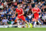 16 July 2025; Harry Wood of Shelbourne during the UEFA Champions League First Qualifying Round second leg match between Linfield and Shelbourne at Clearer Twist National Football Stadium at Windsor Park in Belfast. Photo by Stephen McCarthy/Sportsfile
