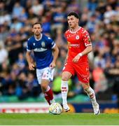 16 July 2025; Ali Coote of Shelbourne during the UEFA Champions League First Qualifying Round second leg match between Linfield and Shelbourne at Clearer Twist National Football Stadium at Windsor Park in Belfast. Photo by Stephen McCarthy/Sportsfile