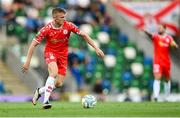 16 July 2025; JJ Lunney of Shelbourne during the UEFA Champions League First Qualifying Round second leg match between Linfield and Shelbourne at Clearer Twist National Football Stadium at Windsor Park in Belfast. Photo by Stephen McCarthy/Sportsfile