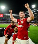 26 July 2025; Owen Farrell of British & Irish Lions celebrates after the second test match between Australia and the British & Irish Lions at the Melbourne Cricket Ground in Melbourne, Australia. Photo by Brendan Moran/Sportsfile