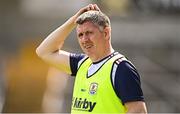 26 July 2025; Galway manager Cathal Murray during the Glen Dimplex All-Ireland Camogie Senior Championship semi-final match between Galway and Tipperary at UPMC Nowlan Park, Kilkenny. Photo by Ben McShane/Sportsfile