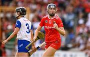 26 July 2025; Orlaith Mullins of Cork celebrates after scoring her side's first goal during the Glen Dimplex All-Ireland Camogie Senior Championship semi-final match between Cork and Waterford at UPMC Nowlan Park, Kilkenny. Photo by Ben McShane/Sportsfile