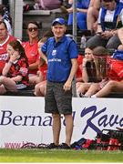 26 July 2025; Waterford manager Michael Boland during the Glen Dimplex All-Ireland Camogie Senior Championship semi-final match between Cork and Waterford at UPMC Nowlan Park, Kilkenny. Photo by Ben McShane/Sportsfile