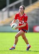 26 July 2025; Laura Walsh of Cork during the ZuCar All-Ireland U18 A Ladies Football Championship final match between Cork and Dublin at Grant Heating St Brendan’s Park in Birr, Offaly. Photo by Seb Daly/Sportsfile