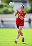 26 July 2025; Laura Walsh of Cork during the ZuCar All-Ireland U18 A Ladies Football Championship final match between Cork and Dublin at Grant Heating St Brendan’s Park in Birr, Offaly. Photo by Seb Daly/Sportsfile
