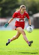26 July 2025; Gemma Young of Cork during the ZuCar All-Ireland U18 A Ladies Football Championship final match between Cork and Dublin at Grant Heating St Brendan’s Park in Birr, Offaly. Photo by Seb Daly/Sportsfile