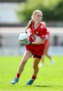 26 July 2025; Saoirse Cunningham of Cork during the ZuCar All-Ireland U18 A Ladies Football Championship final match between Cork and Dublin at Grant Heating St Brendan’s Park in Birr, Offaly. Photo by Seb Daly/Sportsfile