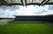 27 July 2025; A general view of the pitch before the GAA Football All-Ireland Senior Championship final match between Kerry and Donegal at Croke Park in Dublin. Photo by David Fitzgerald/Sportsfile