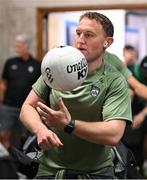 27 July 2025; Tadhg Morley of Kerry arrives before the GAA Football All-Ireland Senior Championship final match between Kerry and Donegal at Croke Park in Dublin. Photo by Stephen McCarthy/Sportsfile